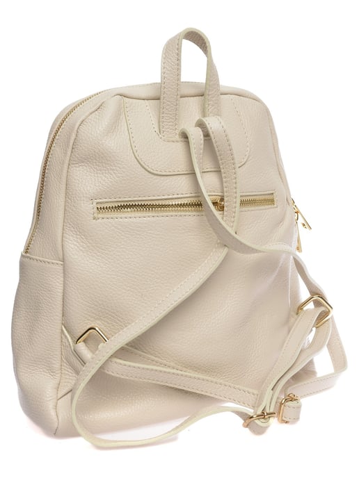 Roberta M Beige Bolso de cuero - Image 2
