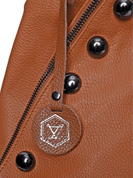 Luisa Vannini Brown Bolso de cuero - Image 3