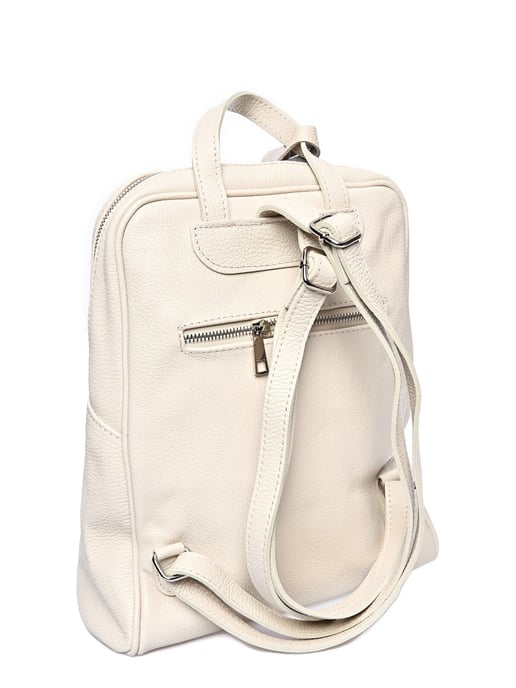 Roberta M Beige Bolso de cuero - Image 2