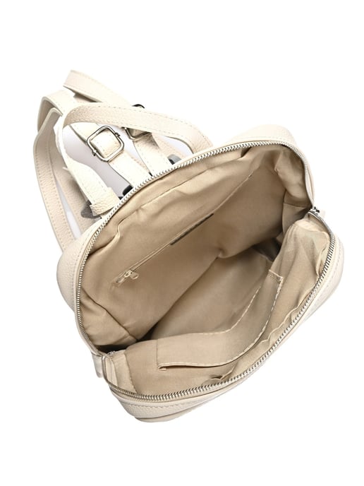 Roberta M Beige Bolso de cuero - Image 4