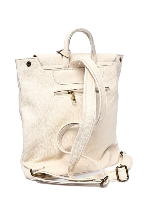 Roberta M Beige Bolso de cuero - Image 2