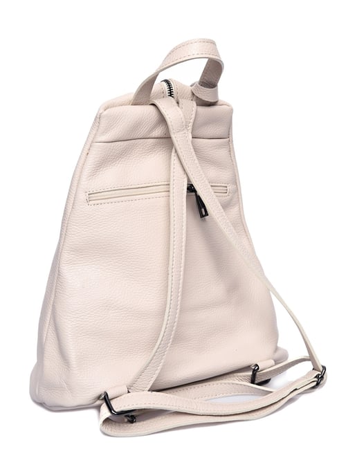 Luisa Vannini Beige Bolso de cuero - Image 2