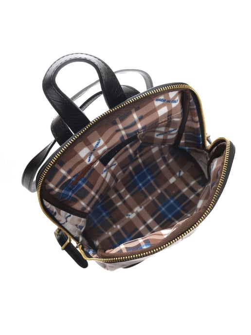 Anna Luchini Negro Bolso de cuero - Image 4
