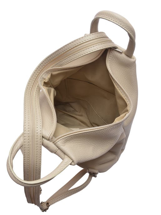 Isabella Rhea Beige Bolso de cuero - Image 4