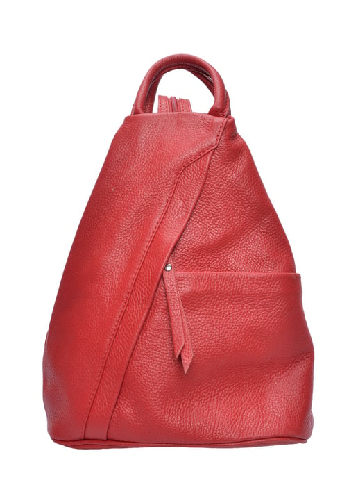 Isabella Rhea Rojo Bolso de cuero - Image 1