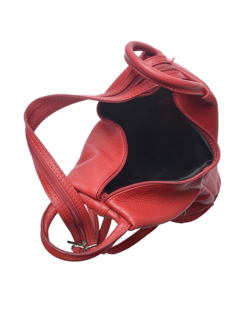 Isabella Rhea Rojo Bolso de cuero - Image 4