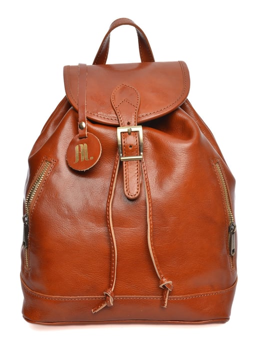 Anna Luchini Brown Bolso de cuero - Image 1