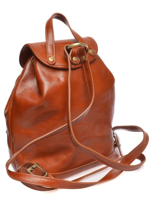 Anna Luchini Brown Bolso de cuero - Image 2
