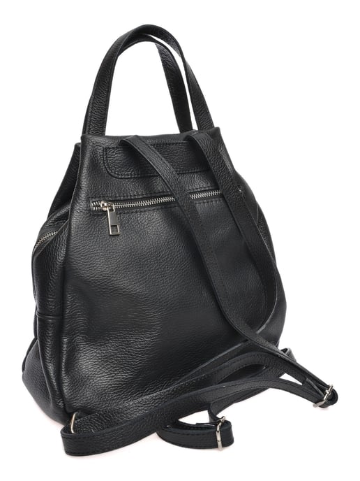 Anna Luchini Negro Bolso de cuero - Image 2