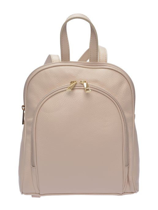 Anna Luchini Beige Bolso de cuero - Image 1