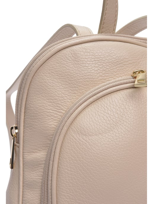 Anna Luchini Beige Bolso de cuero - Image 3