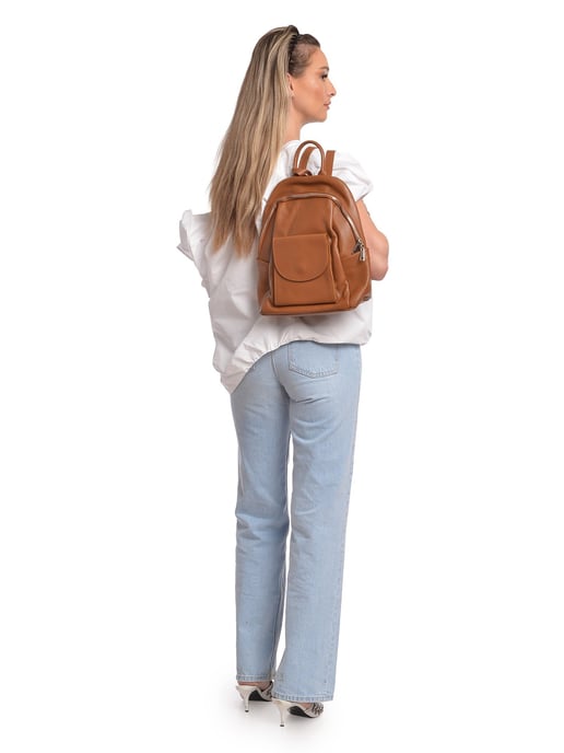 Anna Luchini Brown Bolso de cuero - Image 5