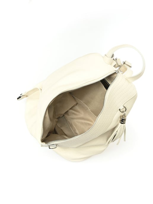 Isabella Rhea Beige Bolso de cuero - Image 4