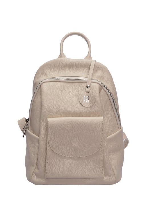 Anna Luchini Beige Bolso de cuero - Image 1