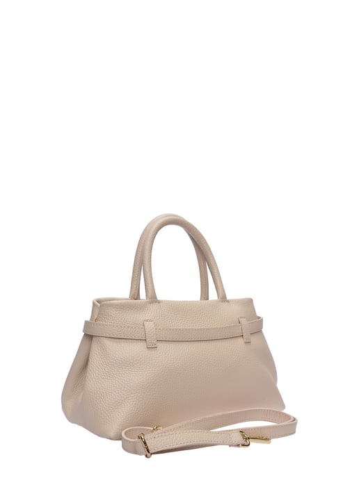 Luisa Vannini Beige Bolso de cuero - Image 2