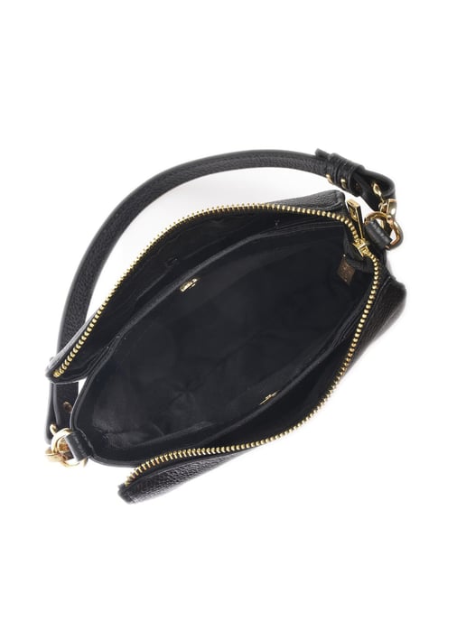 Luisa Vannini Negro Bolso de cuero - Image 4
