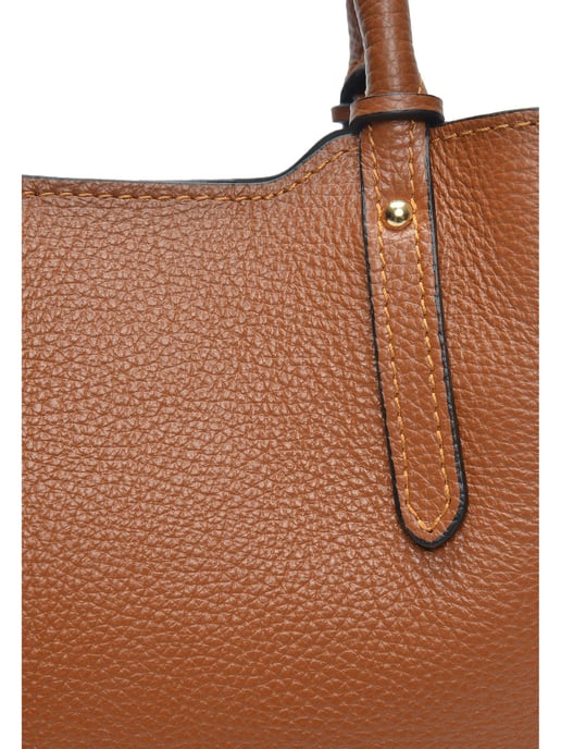 Anna Luchini Brown Bolso de cuero - Image 3