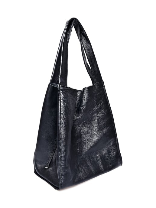 Isabella Rhea Negro Bolso de cuero - Image 2