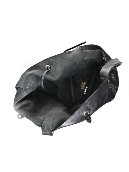 Isabella Rhea Negro Bolso de cuero - Image 4