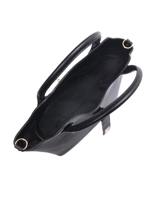 Roberta M Negro Bolso de cuero - Image 4