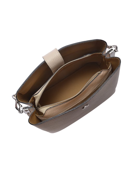 Isabella Rhea Beige Bolso de cuero - Image 4