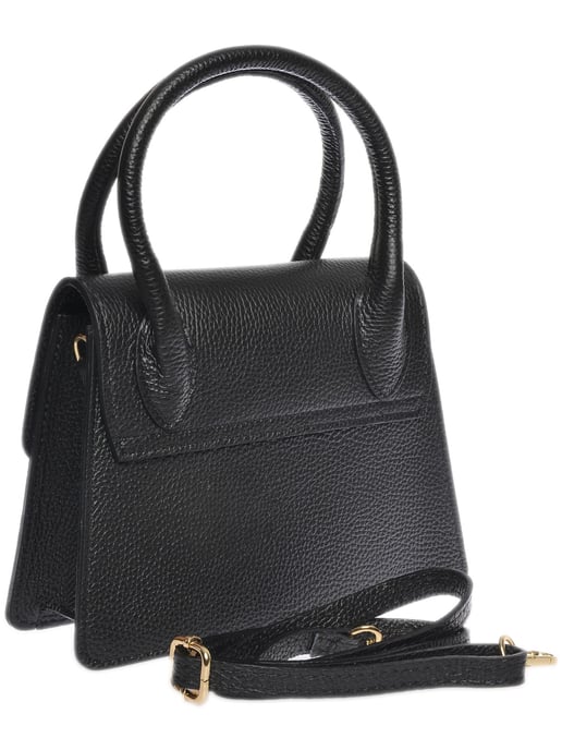 Luisa Vannini Negro Bolso de cuero - Image 2