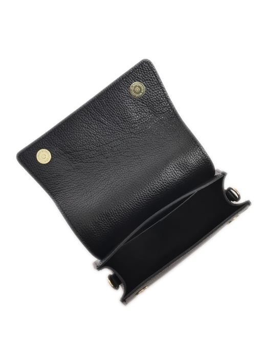 Luisa Vannini Negro Bolso de cuero - Image 4