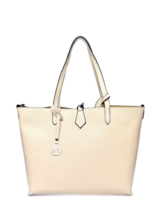 Isabella Rhea Beige Bolso de cuero - Image 1