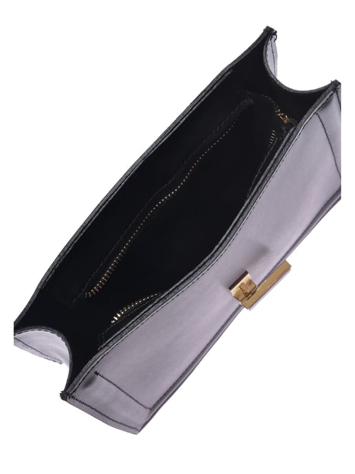 Luisa Vannini Negro Bolso de cuero - Image 4