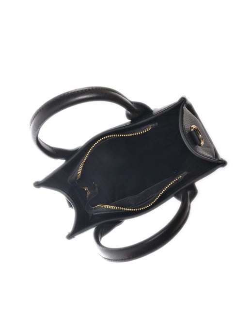 Isabella Rhea Negro Bolso de cuero - Image 4