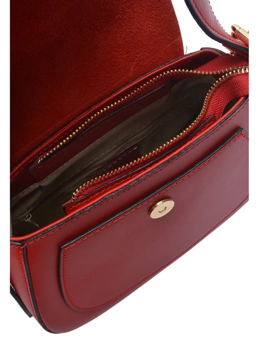Isabella Rhea Rojo Bolso de cuero - Image 4