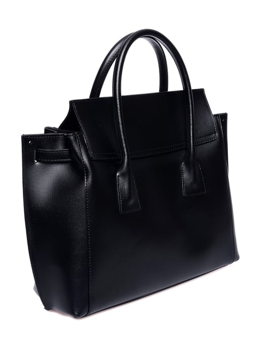 Luisa Vannini Negro Bolso de cuero - Image 2