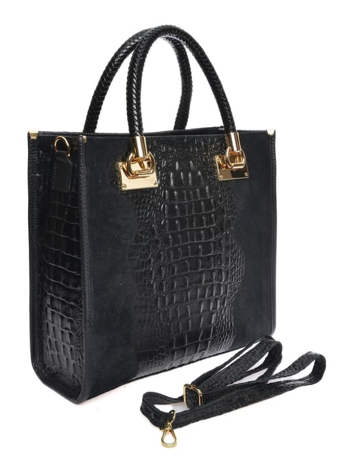 Roberta M Negro Bolso de cuero - Image 2