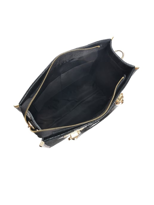 Roberta M Negro Bolso de cuero - Image 4