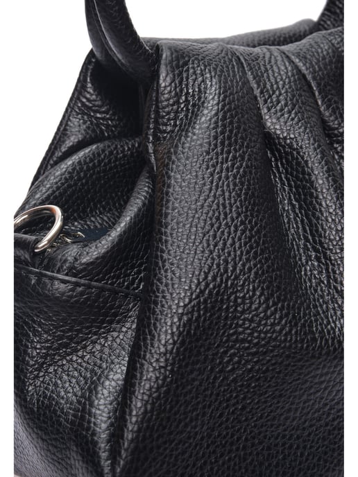 Luisa Vannini Negro Bolso de cuero - Image 3