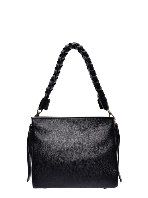 Isabella Rhea Negro Bolso de cuero - Image 1