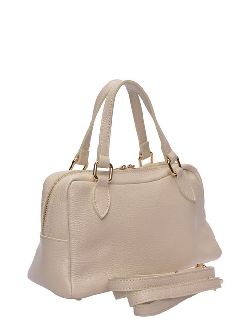 Roberta M Beige Bolso de cuero - Image 2