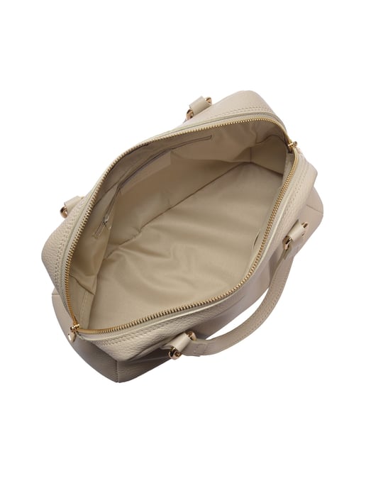 Roberta M Beige Bolso de cuero - Image 4