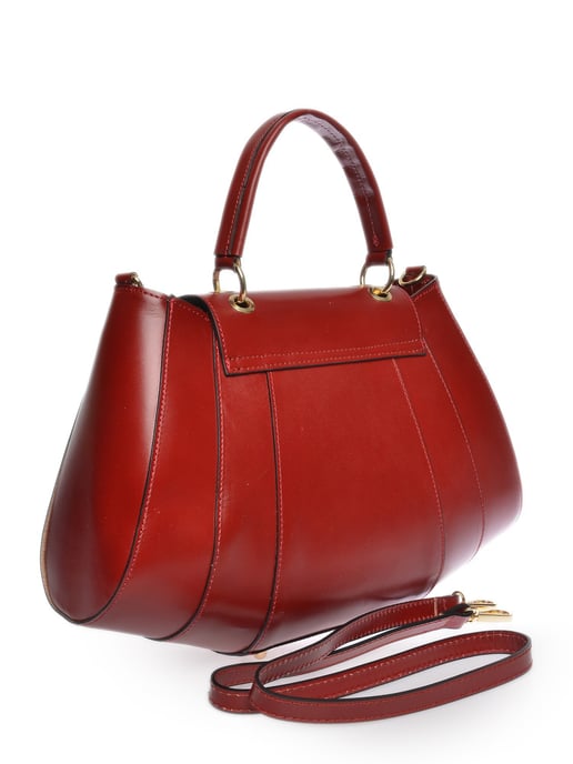 Isabella Rhea Rojo Bolso de cuero - Image 2