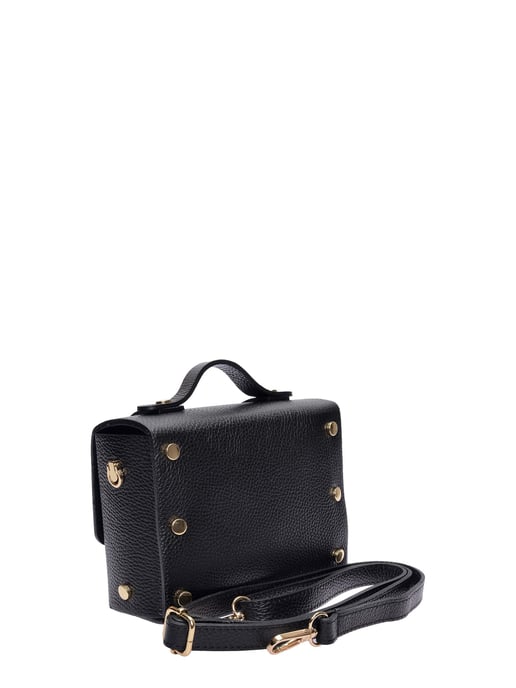 Luisa Vannini Negro Bolso de cuero - Image 2