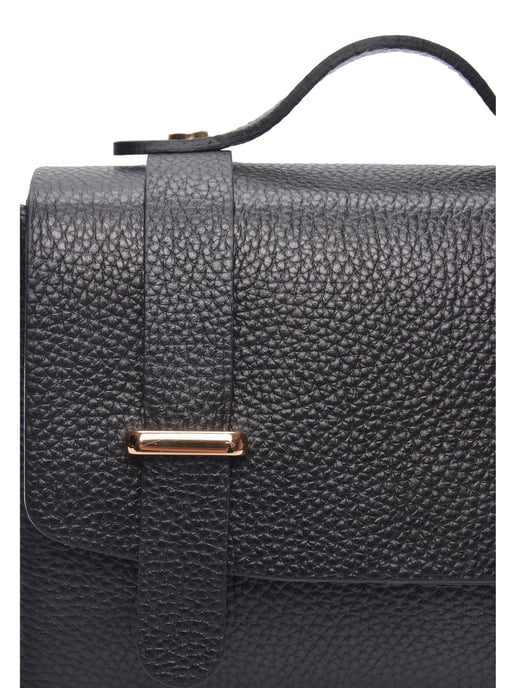 Luisa Vannini Negro Bolso de cuero - Image 3