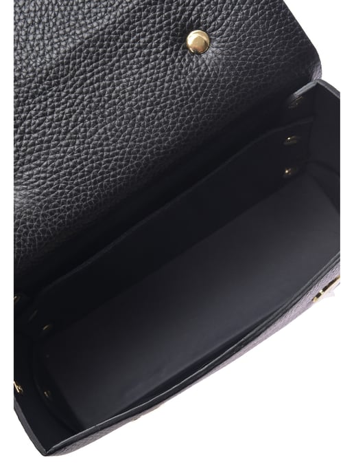 Luisa Vannini Negro Bolso de cuero - Image 4