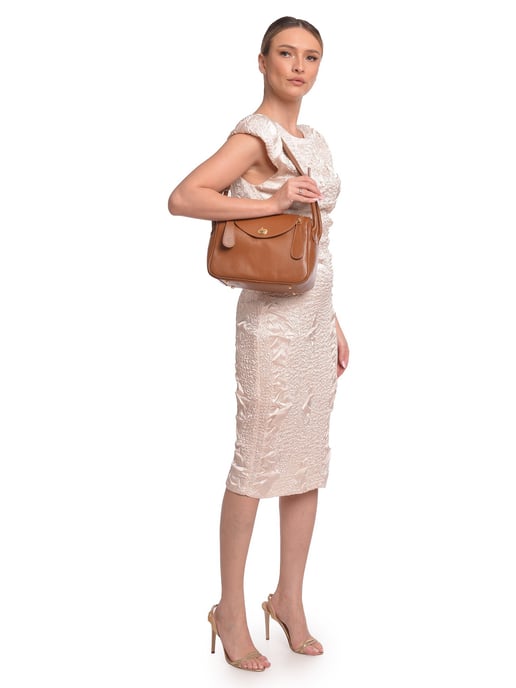 Luisa Vannini Brown Bolso de cuero - Image 5
