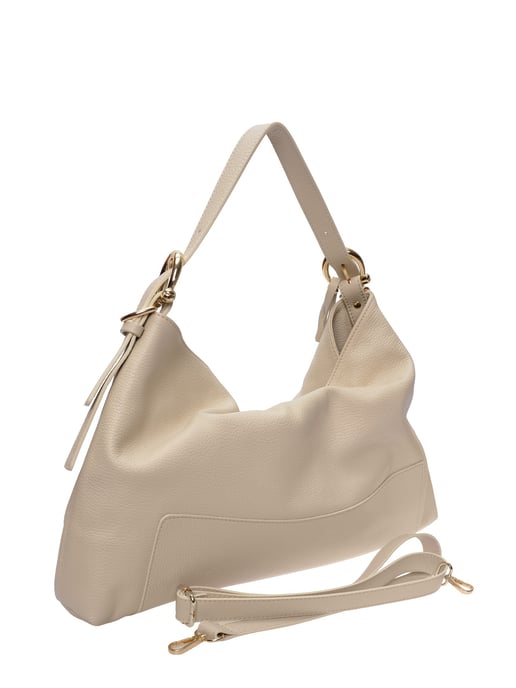 Luisa Vannini Beige Bolso de cuero - Image 2