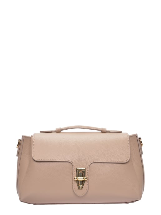 Roberta M Beige Bolso de cuero - Image 1