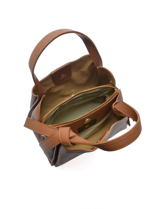 Anna Luchini Brown Bolso de cuero - Image 4