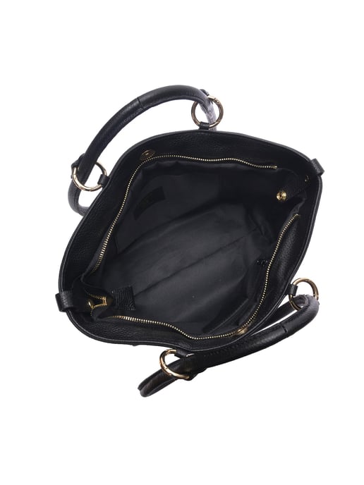 Roberta M Negro Bolso de cuero - Image 4
