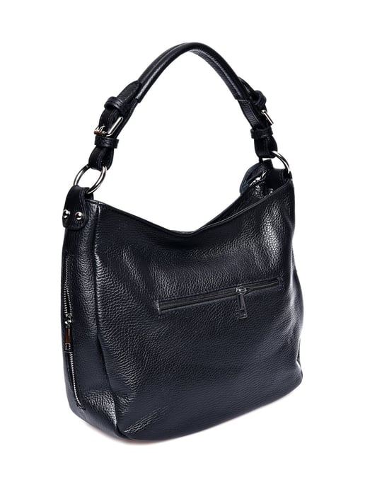 Anna Luchini Negro Bolso de cuero - Image 2