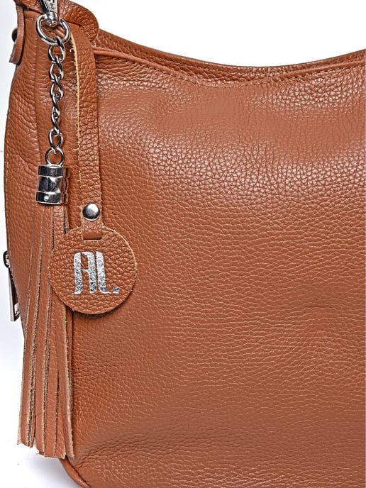 Anna Luchini Brown Bolso de cuero - Image 3