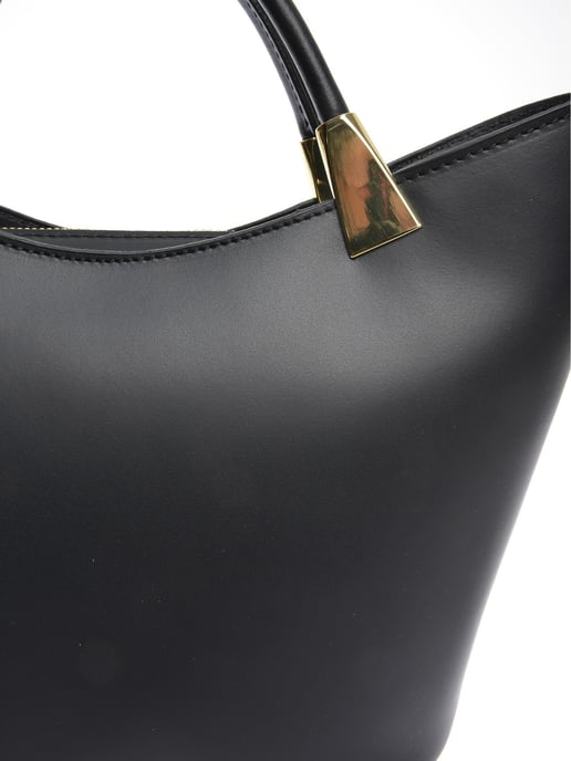 Roberta M Negro Bolso de cuero - Image 3